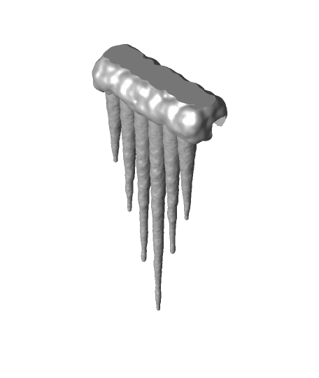 Frozen Computer Icicles 3d model