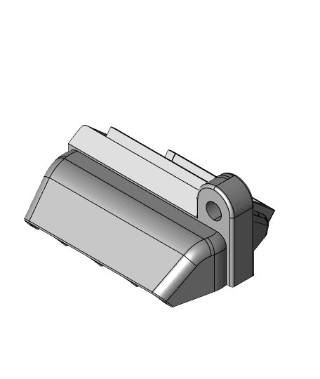 Cooling Duct for Prusa MK3 with Slice Hot End 3d model