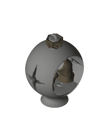 Nativity Ornament Globe.3mf 3d model