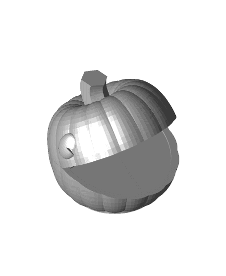 Pumpkin PAC-MAN 3d model