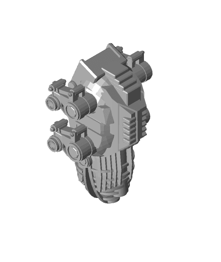 FHW: Mining Bot EZ print kit (28mm scale) by The Free Heathen Workshop full viewable 3d model