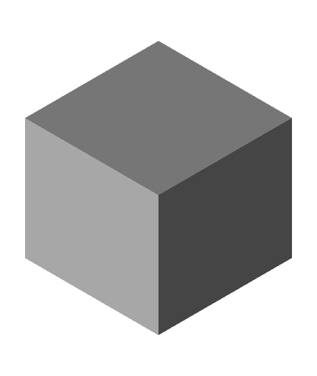 cube.stl 3d model