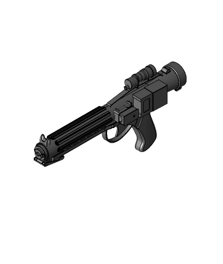 Star Wars Stormtrooper Gun 3d model