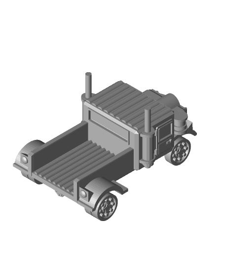 FHW: HAppy Birthday Uglymoo Truck 3d model