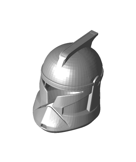 Phase 1 Clone Trooper Helmet by Galaxy Prints full viewable 3d model