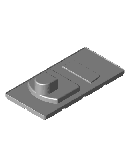 Gridfinity Ryobi One 18 V Tool Holder (Generic) 3d model