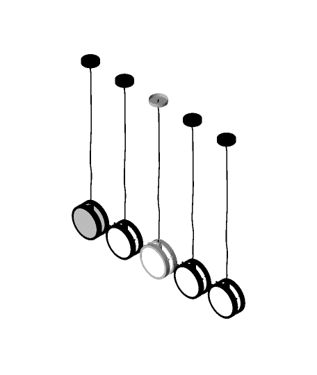 OniX lamp, SKU. 22942 by Pikartlights 3d model