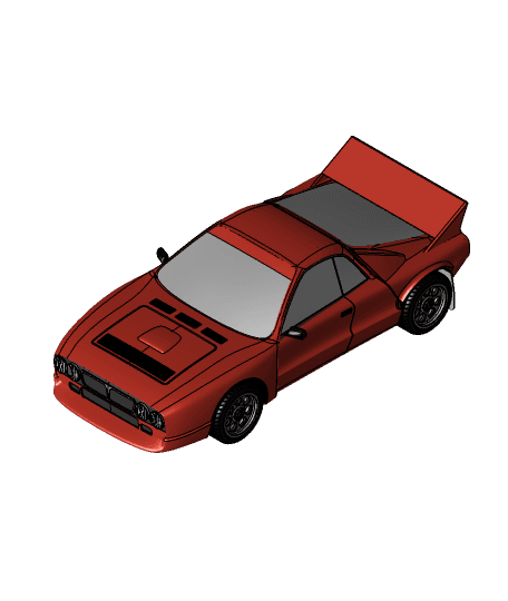 Lancia 037 3d model