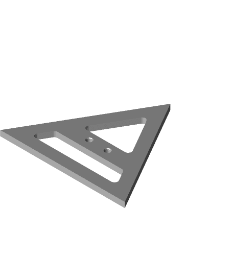 Nanoleaf Mini-Triangles Bohrschablone 3d model