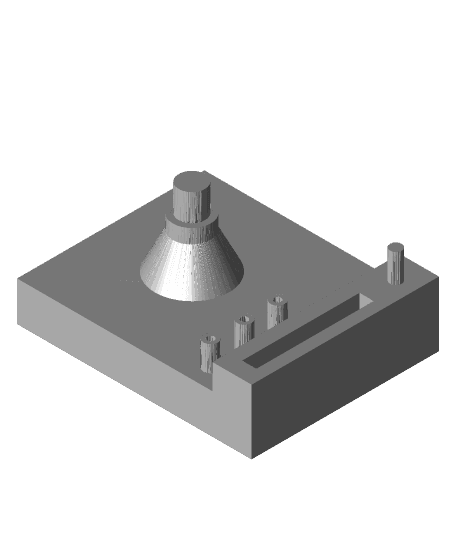 Dillon 500 Toolhead Stand 3d model