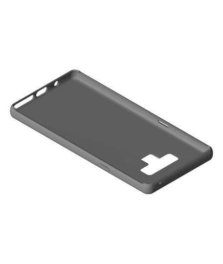 TPU Samsung Note 9 Case 3d model