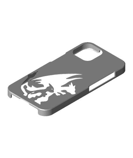 Iphone 14 Charmander evo Case 3d model