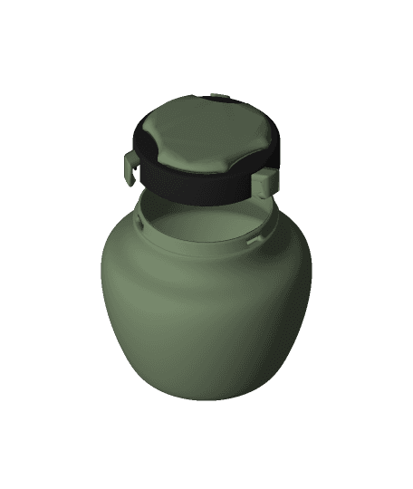Twist Lock Trick Box (Vase) by 3DPrinty full viewable 3d model