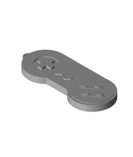 Gamepad keychain 3d model
