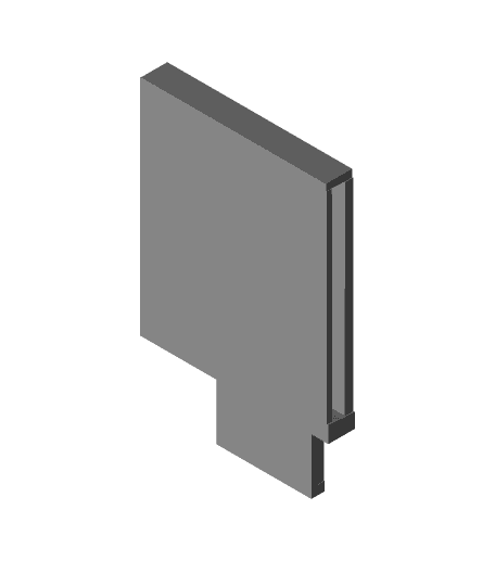 Macbook (up to 12½ inches width and ½ inches height) and SD card holder 3d model