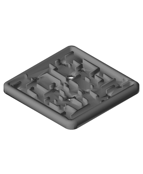 Wild Holes Maze - Amateur 3d model
