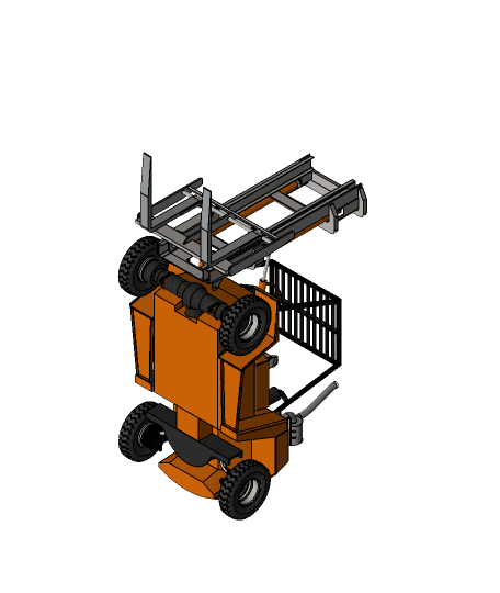 Forklift 3d model