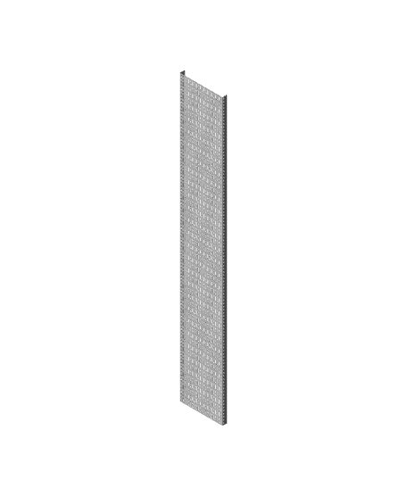 Cable Tray 450mm x 3000mm TYPE2 3d model