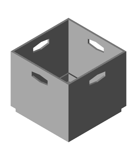 Stackable Desk Bin Organizers 3d model
