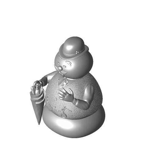 Sam the Snowman (Island of Misfit Toys) 3d model