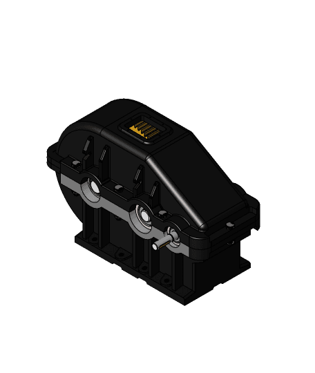 Speed reducer gearbox  by Kunal Kangale full viewable 3d model