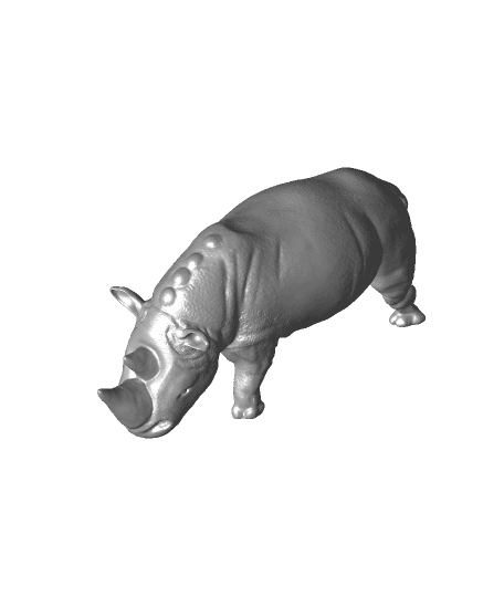 Ricky Rhino 3d model