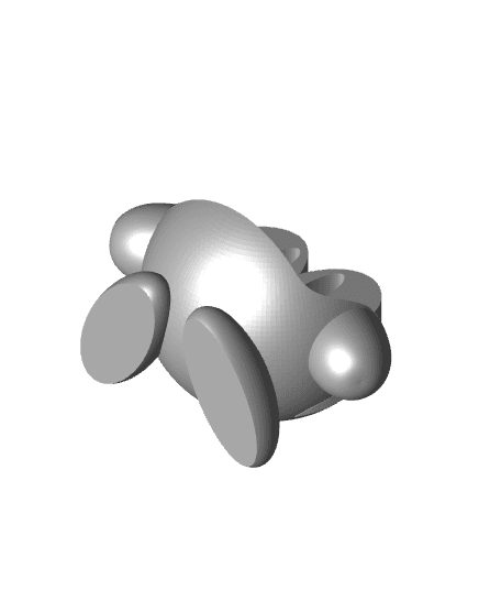 Megaman Kirby - Multipart 3d model