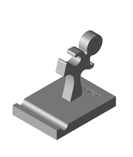 Karate Phone Holder 🥋📱 3d model