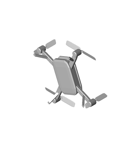 drone .stl by miguelcamargo3030 full viewable 3d model