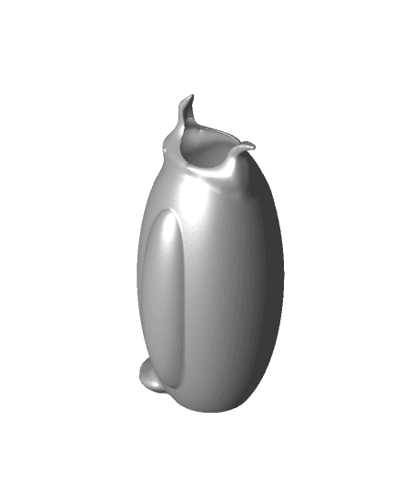 Penguin Vase.stl 3d model