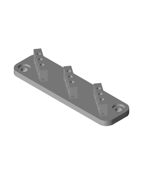 Terminal Block to integrate into 3D prints 3d model