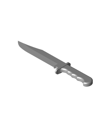 Bowie Knife 3d model