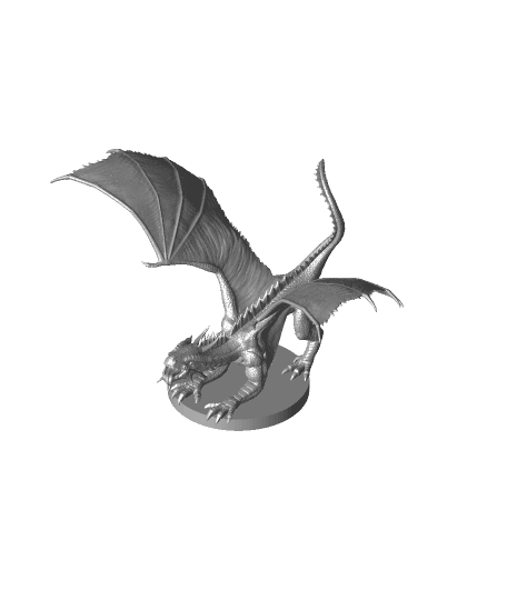 Bronze Dragon Wyrmling 3d model