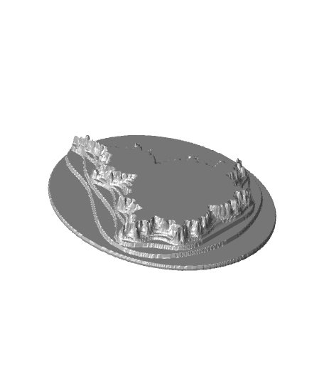 Mandelbrot - Chaos Collection #63 3d model