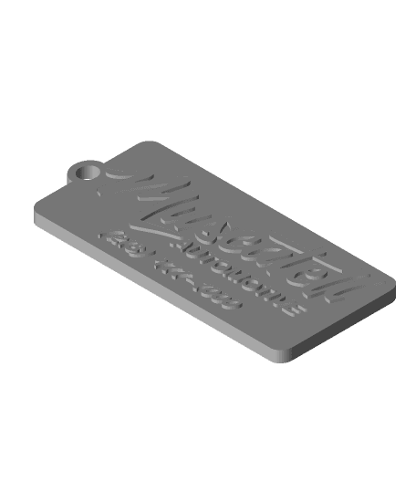 Muscatell Key.stl 3d model