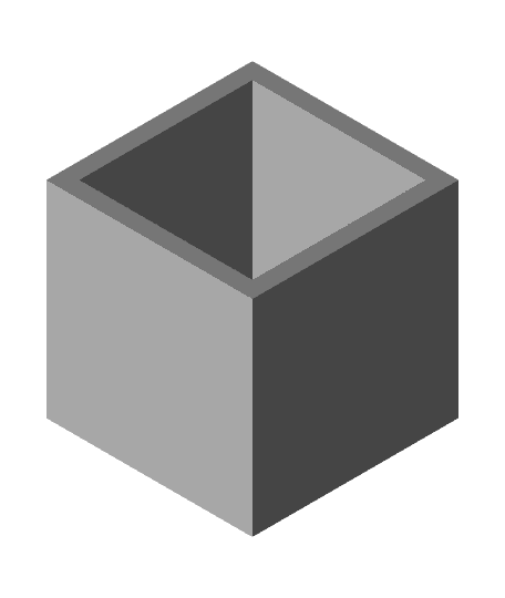 Hallow Calibration Cube.stl 3d model