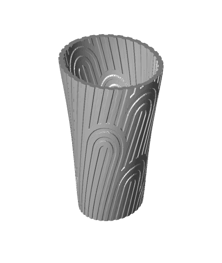 Art Deco Cup 3d model
