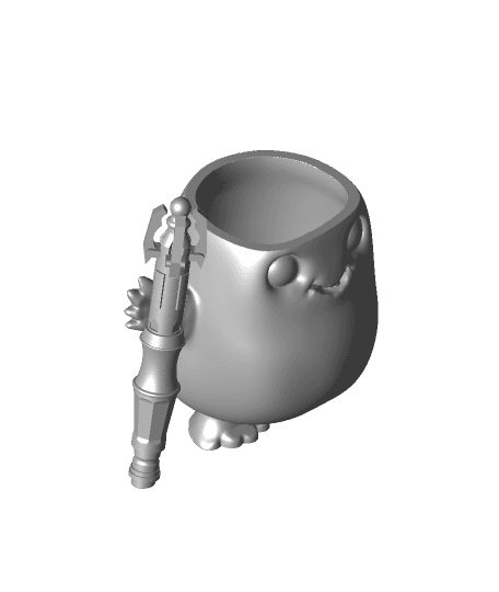 Adipose pen pot 3d model