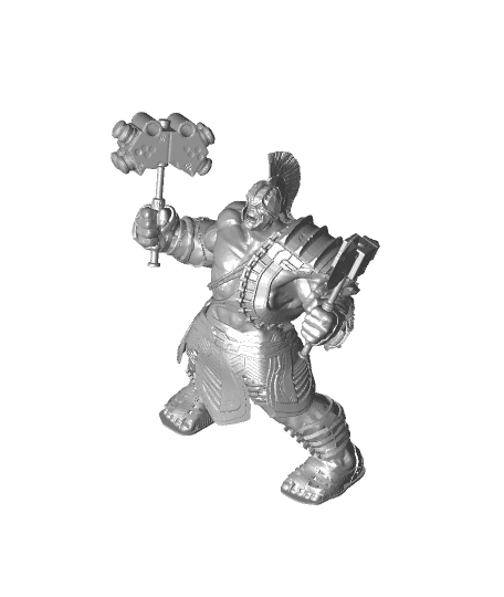 Hulk_Ragnarock by singl80025 full viewable 3d model