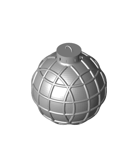 Checker Ornament v3.stl by the_leonking full viewable 3d model