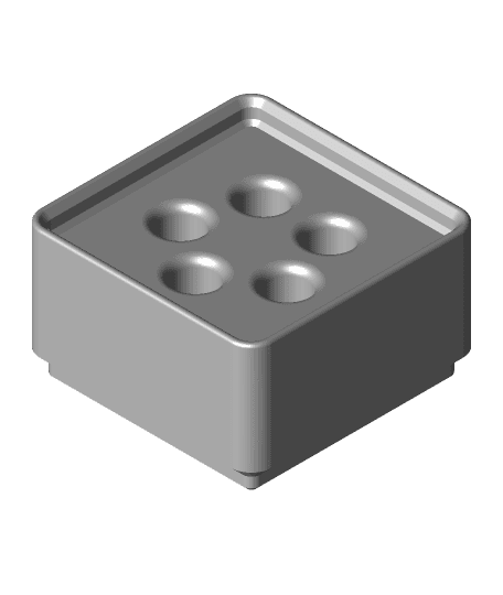 Gridfinity Heat Set Insert Tips 3d model