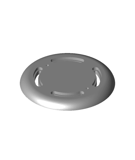 smoke detector on central box 3d model
