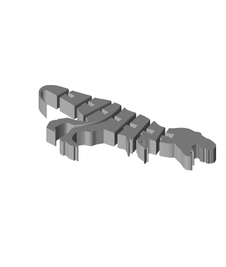 Dino Flex 3DTROOP.stl 3d model