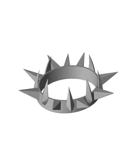 Lord of the Rings dwarf-king-crown (smooth) 3d model