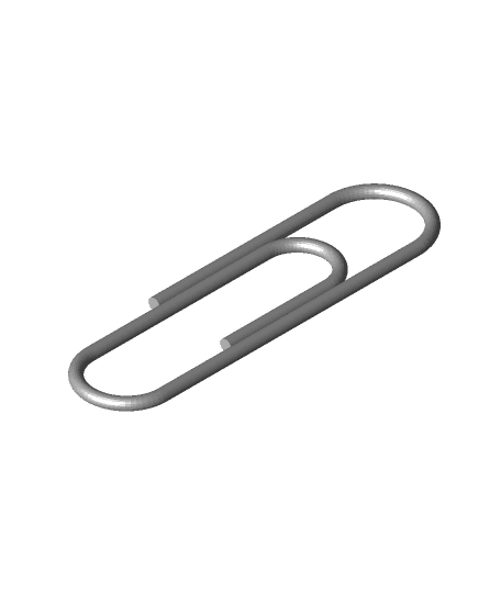 Paper clip v2.stl 3d model