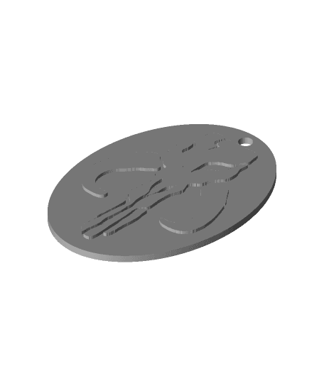 Mythosaur keychain by Atii full viewable 3d model