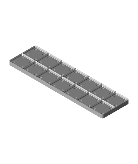 Weighted Baseplate 2x7.stl by hardwire1010 full viewable 3d model