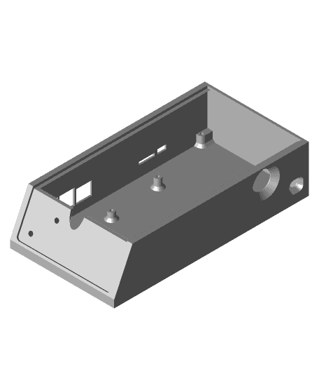 External Electronics Box for Ender-3 [Fat PSU] 3d model