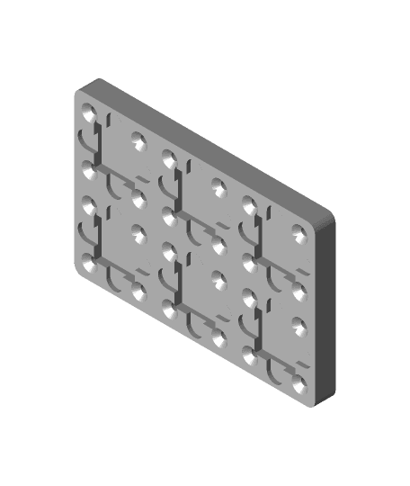 Weighted Baseplate 2x3.stl 3d model
