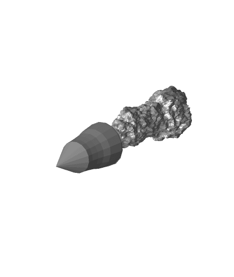 spaceship-foguete 3d model